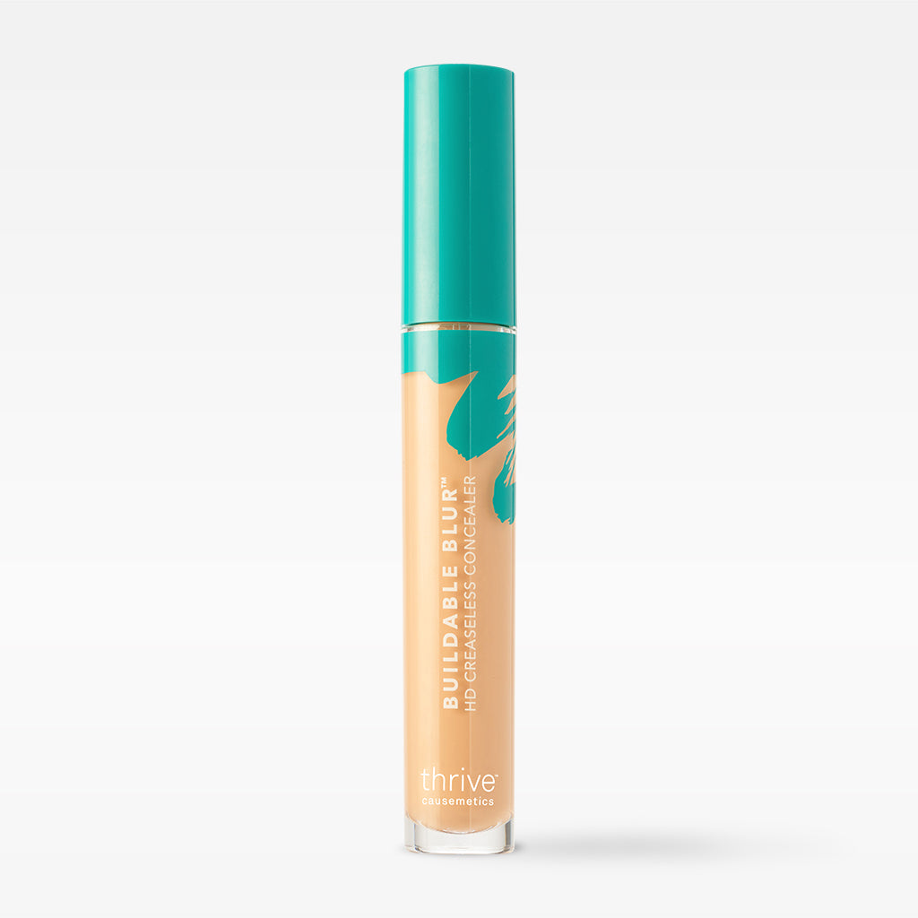 lightweight, buildable + blurring vegan concealer