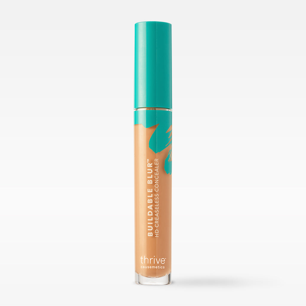 lightweight, buildable + blurring vegan concealer