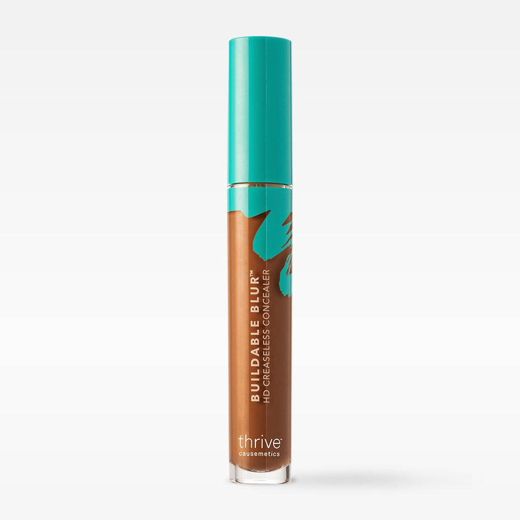 lightweight, buildable + blurring vegan concealer