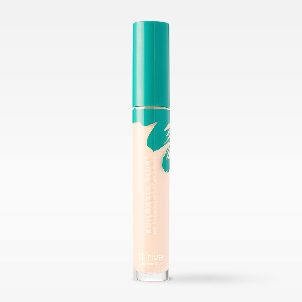 lightweight, buildable + blurring vegan concealer