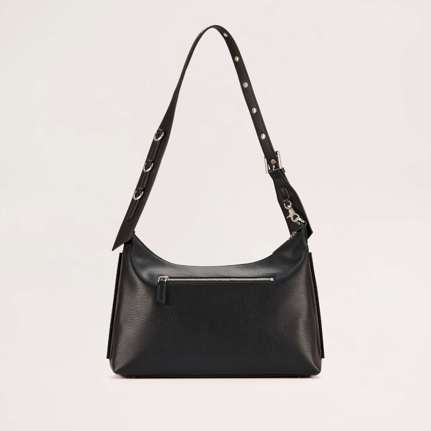Pebble Transit Day Bag - Noir + Silver