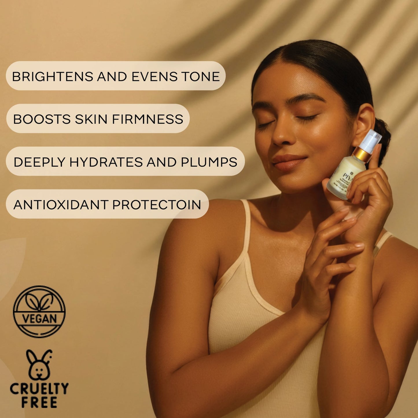 PIYA Vitamin C Radiance Serum - Vegan America