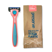 POPi Shave 5 Razor System | Handle & 1 Blade - Vegan America