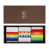 Love is Love Pack3 White - Vegan America