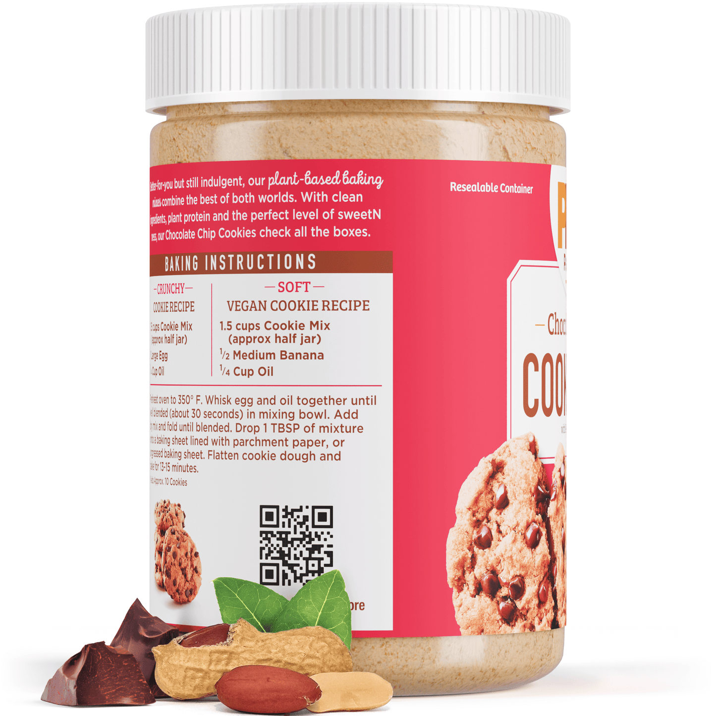 PB2 Pantry - Chocolate Chip Cookie Mix - Vegan America
