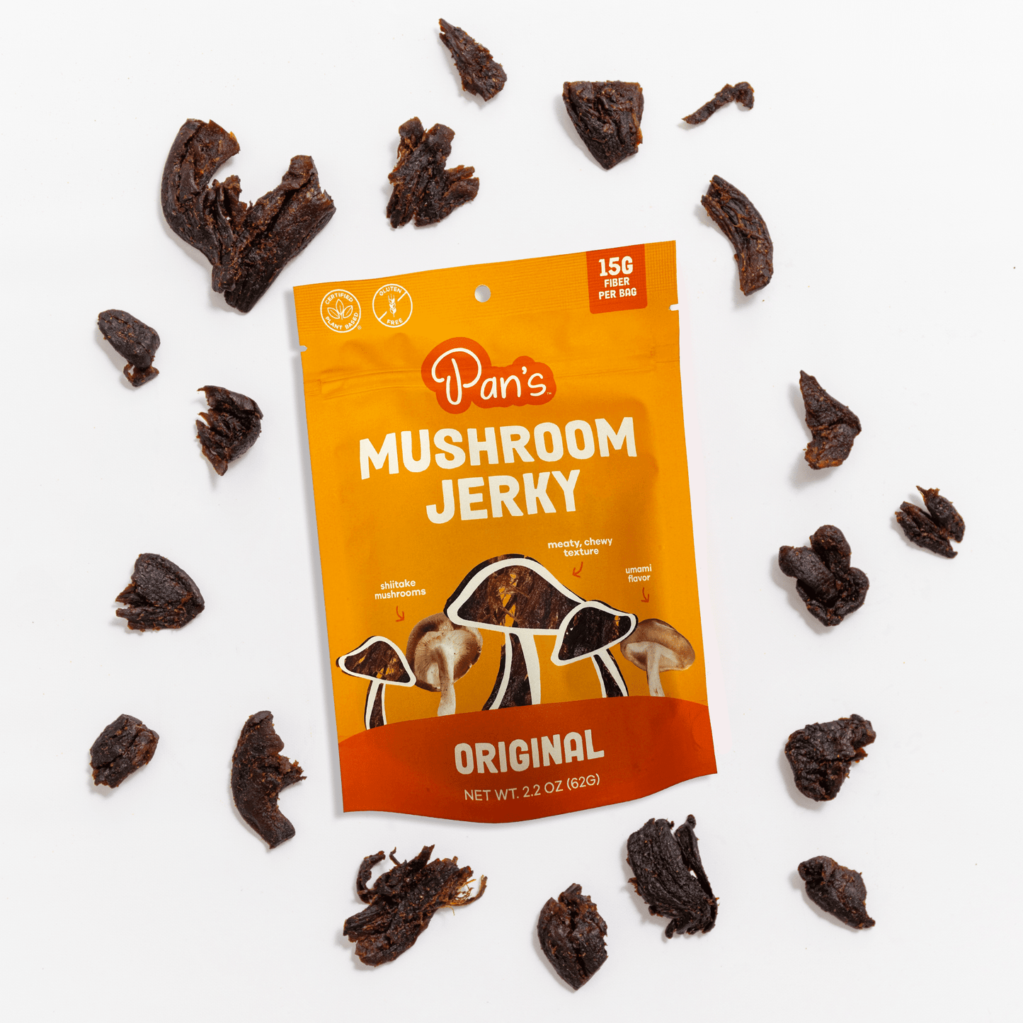 Original Mushroom Jerky - Vegan America