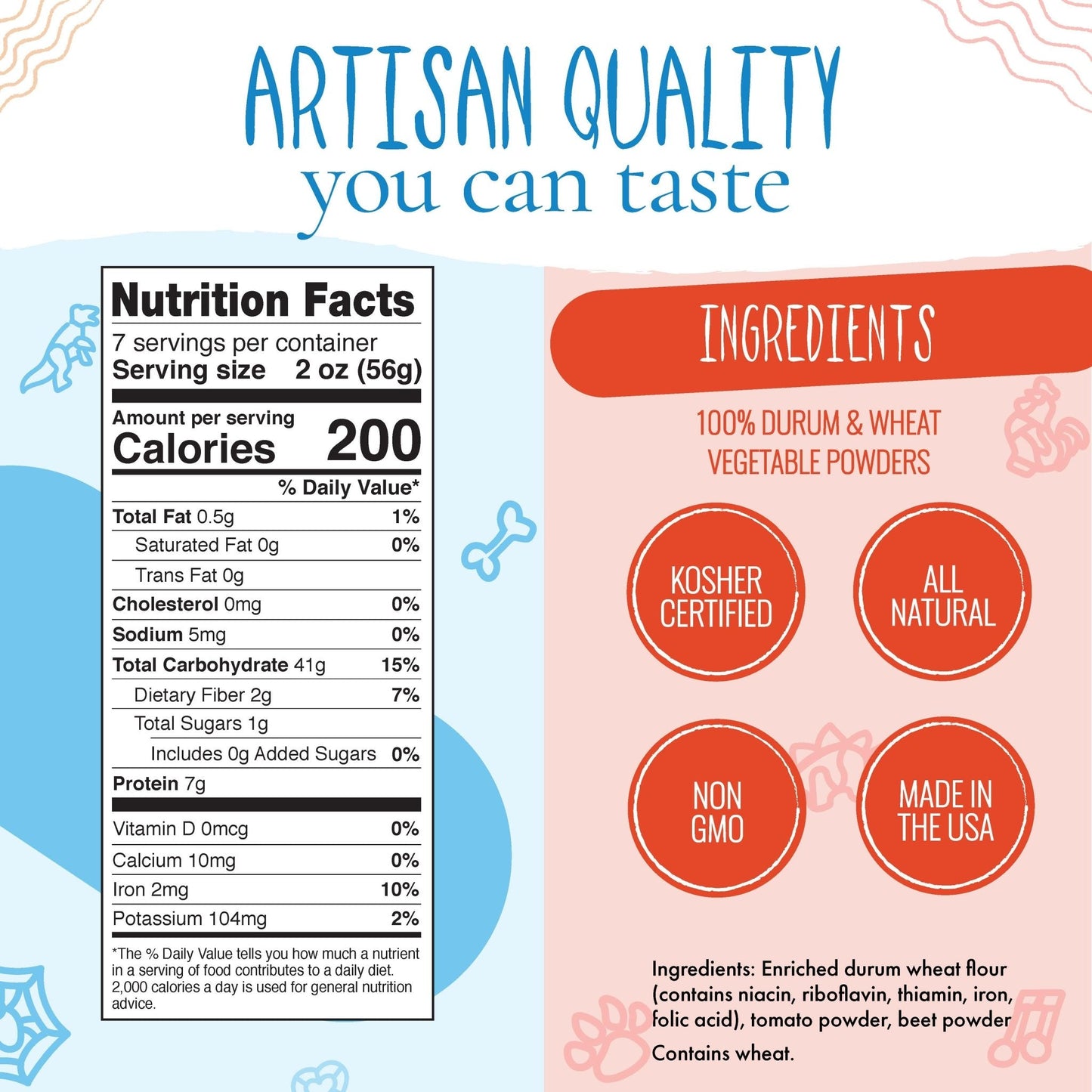ABC 123 Pasta - Vegan America