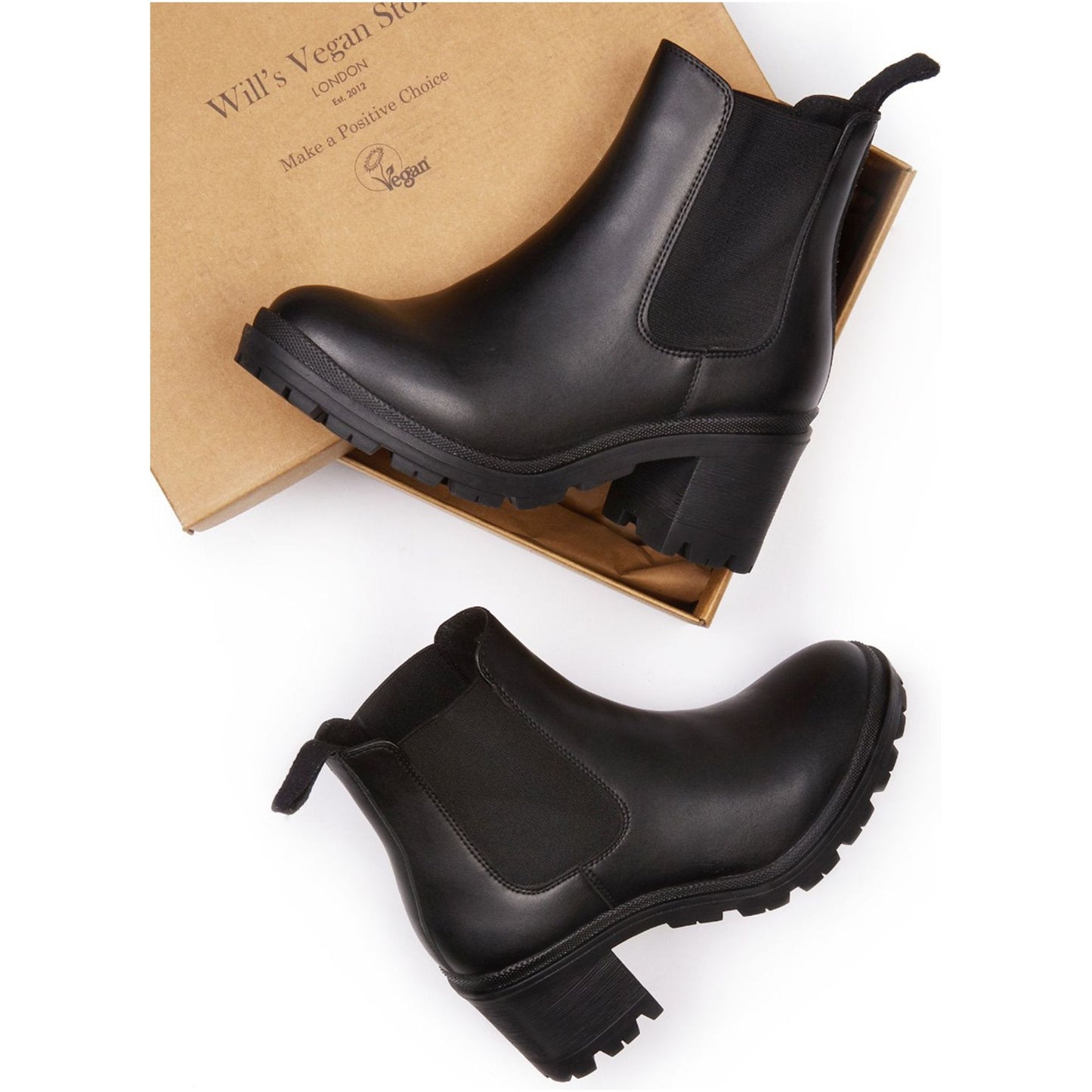 Track Sole Booties