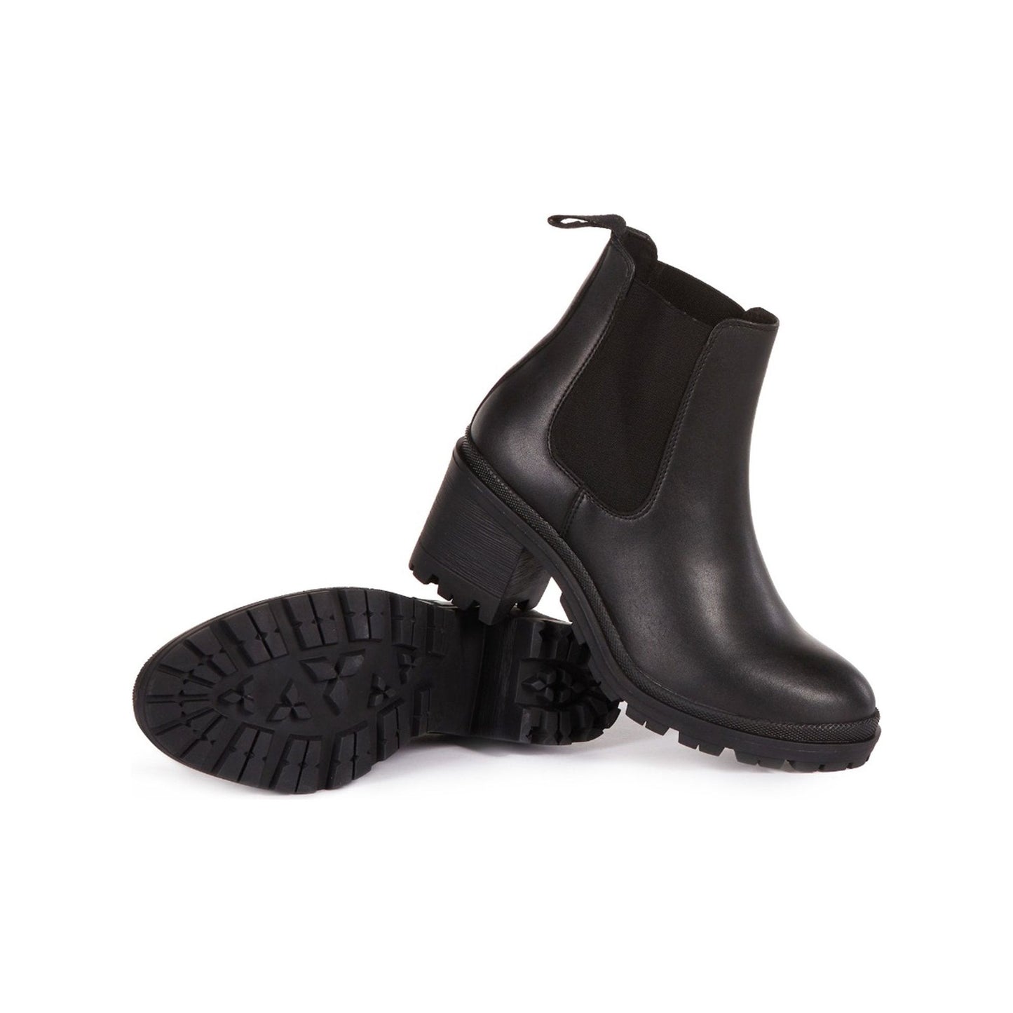 Track Sole Booties