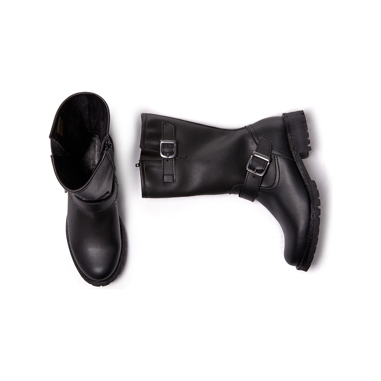 Vegan Women's Mid-Length Moto Boots | Will's Vegan Store