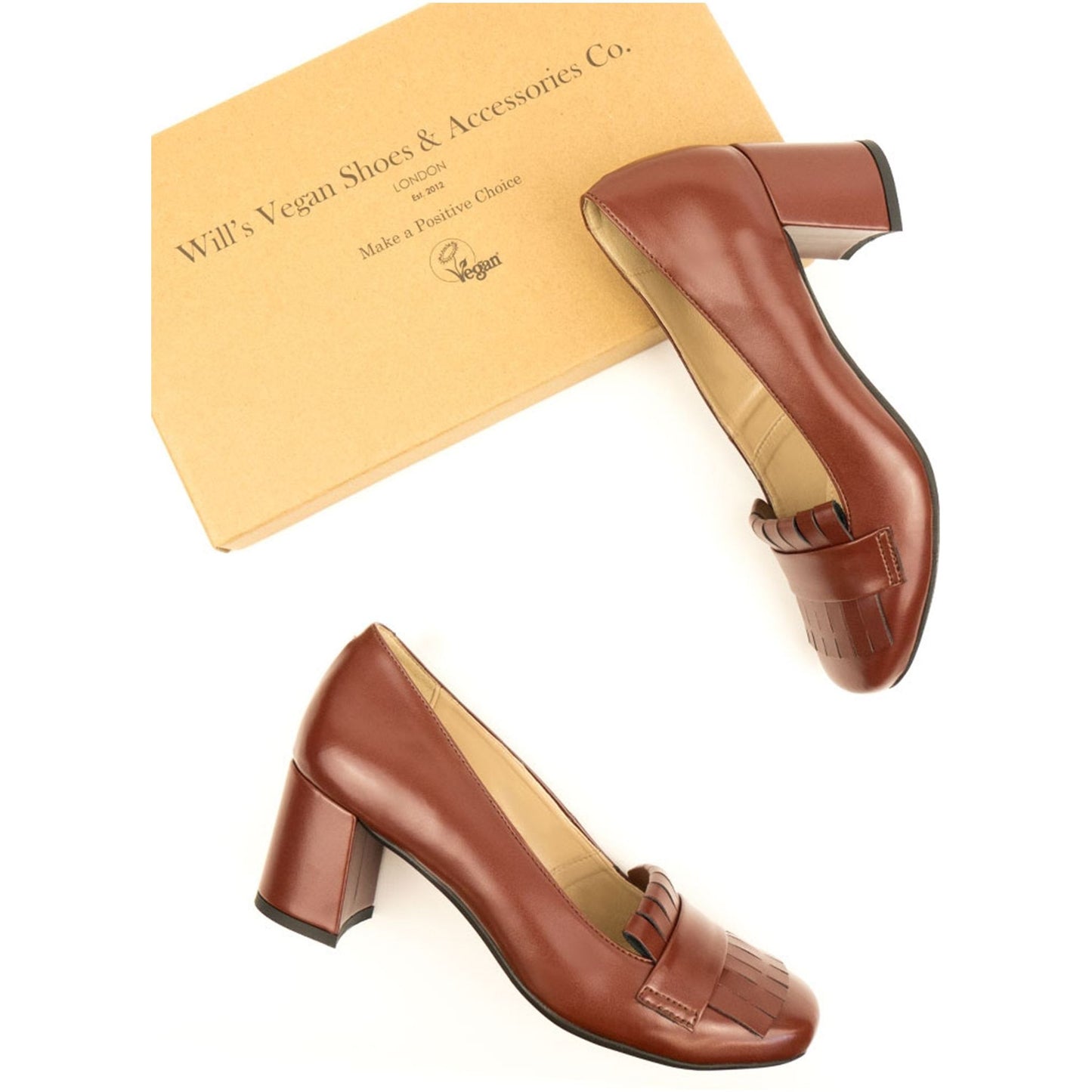 Kilted Block Heels