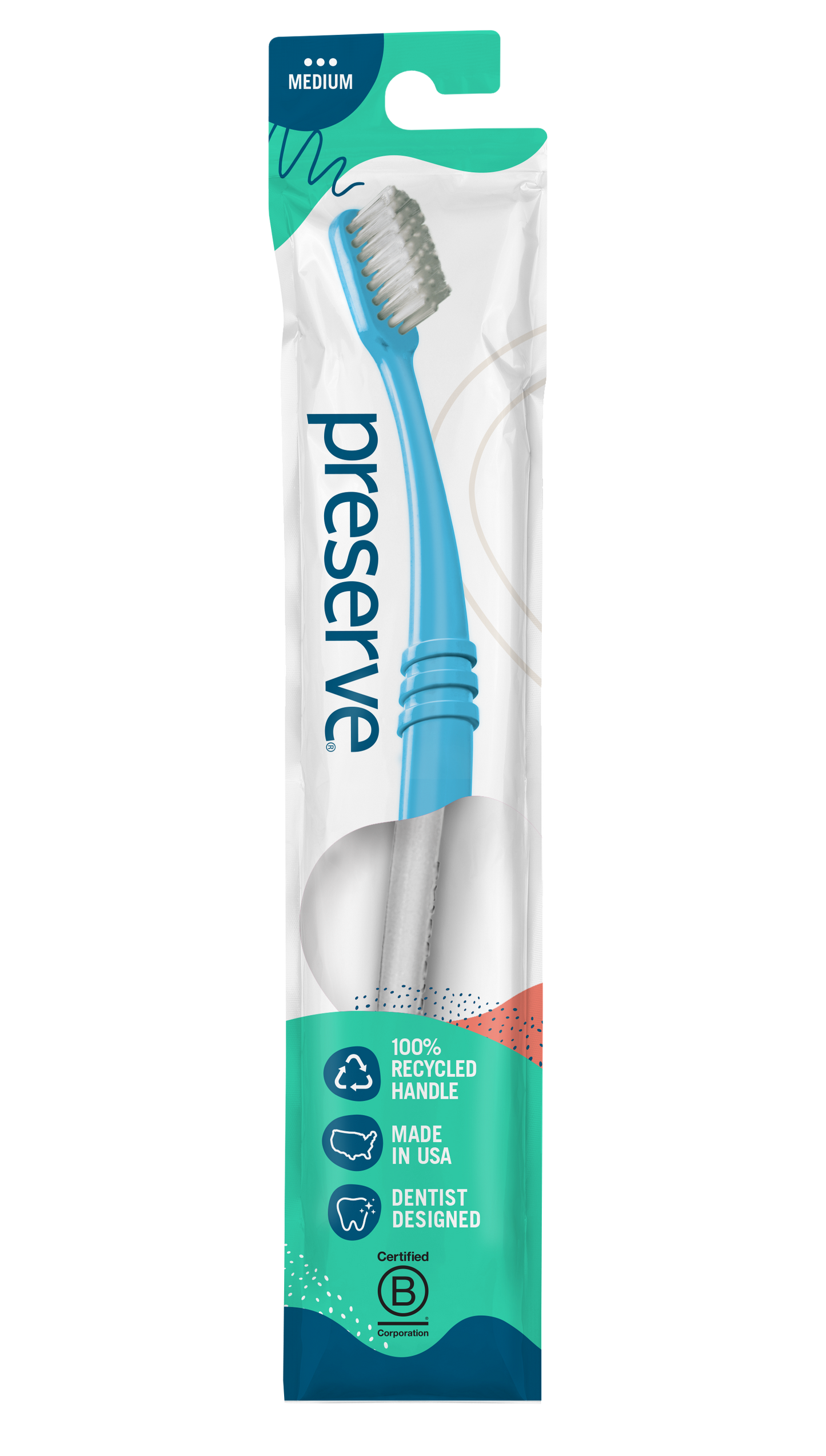 Toothbrush in Lightweight Pouch | Single