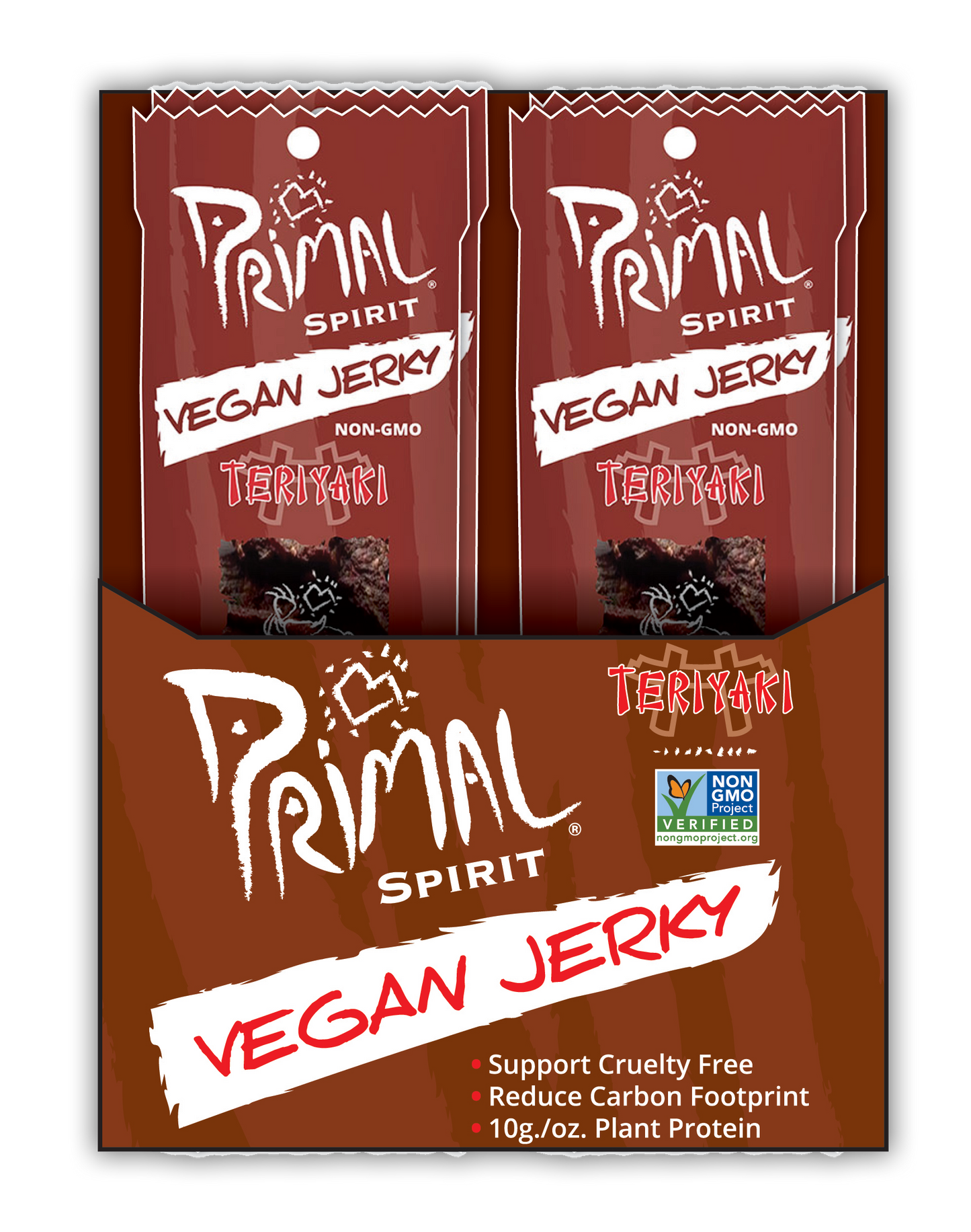 Primal Spirit Vegan Jerky - TERIYAKI