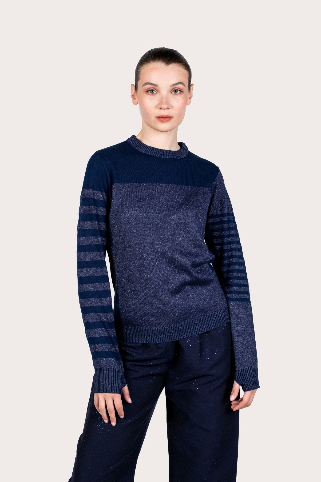 Pull Mickael Blue - Vegan America