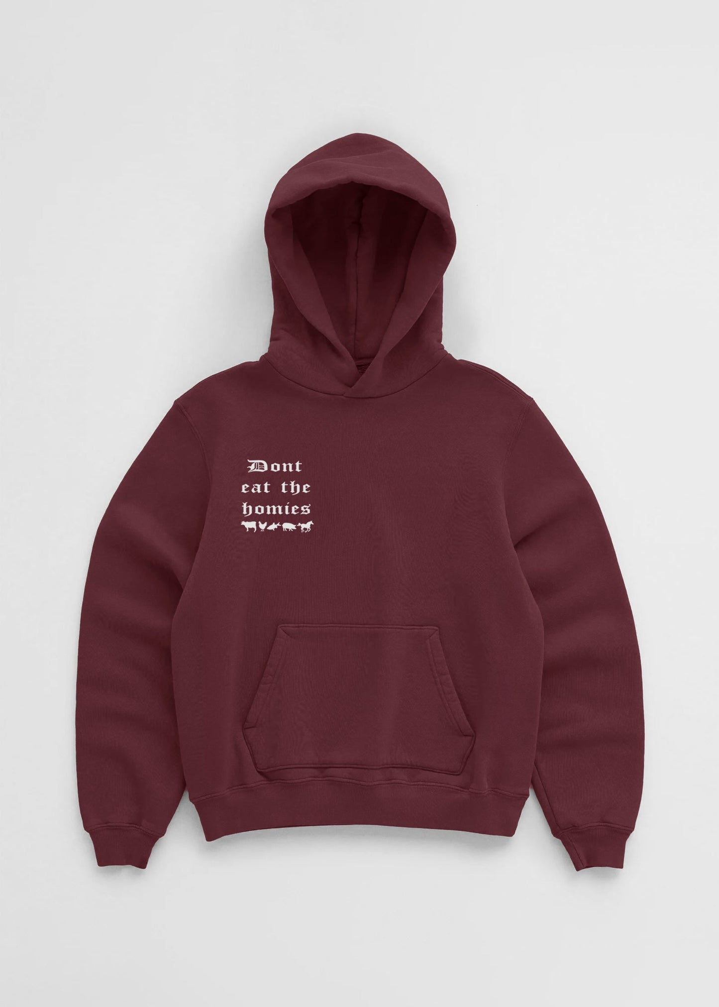 OG DONT EAT THE HOMIES HOODIE - Vegan America