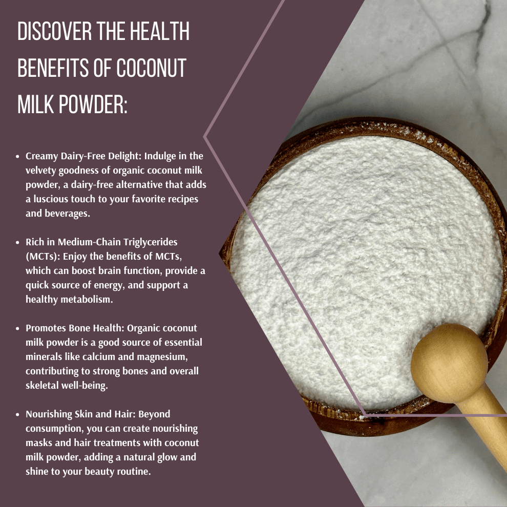 Organic Coconut Milk Powder - 44LB - Vegan America