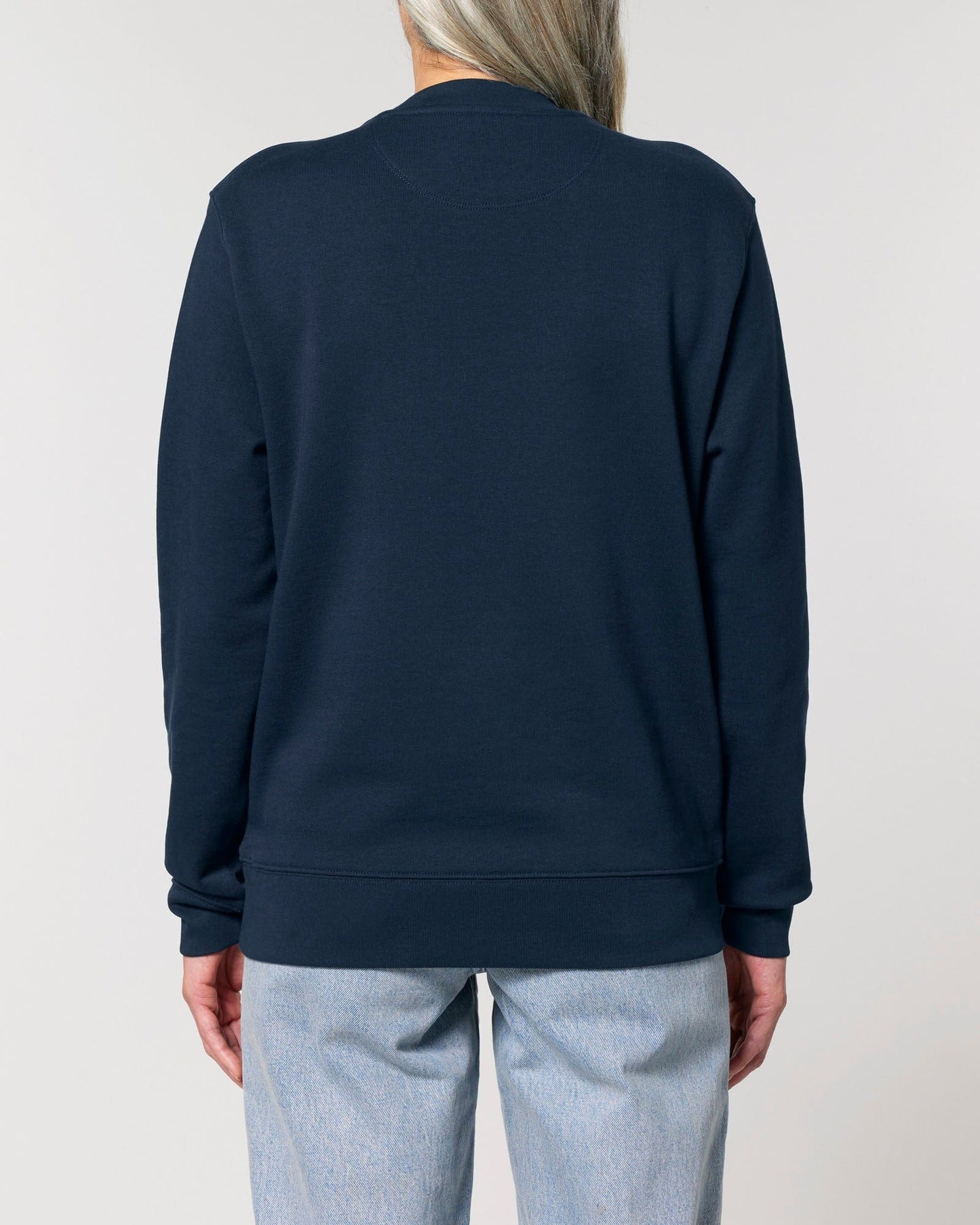 Women's Organic Cotton Relaxed Fit Sweatshirt | Midnight Navy