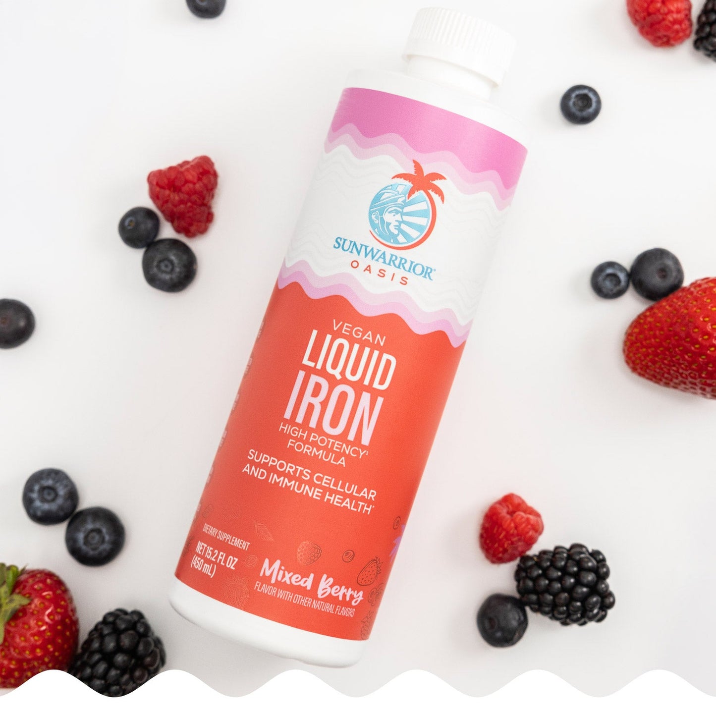 Liquid Iron Supplement Mixed Berry