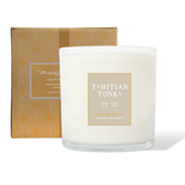 Romance Tahitian Tonka Natural Candle 55oz Rosaline Collection - Vegan America