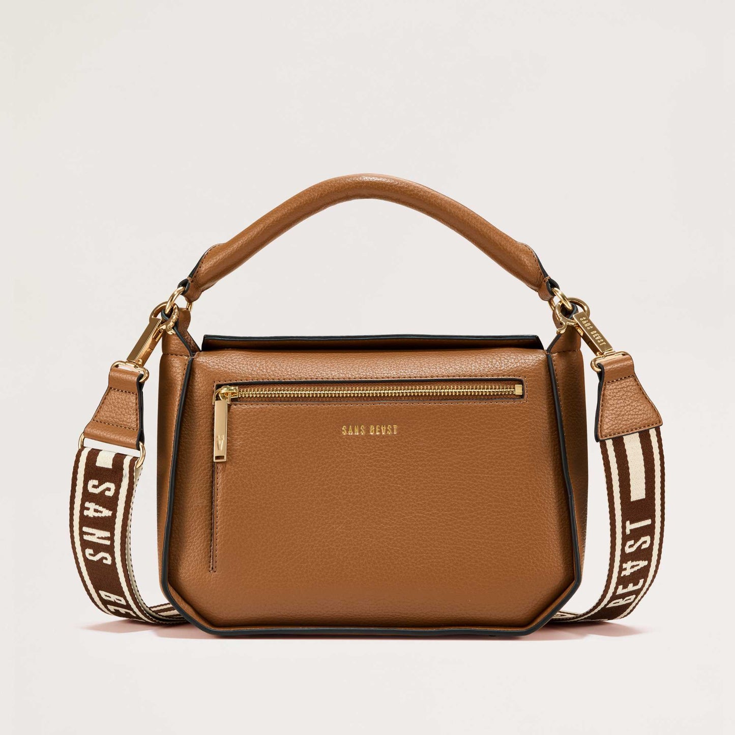 Sanctuary Handbag - Cinnamon + Gold