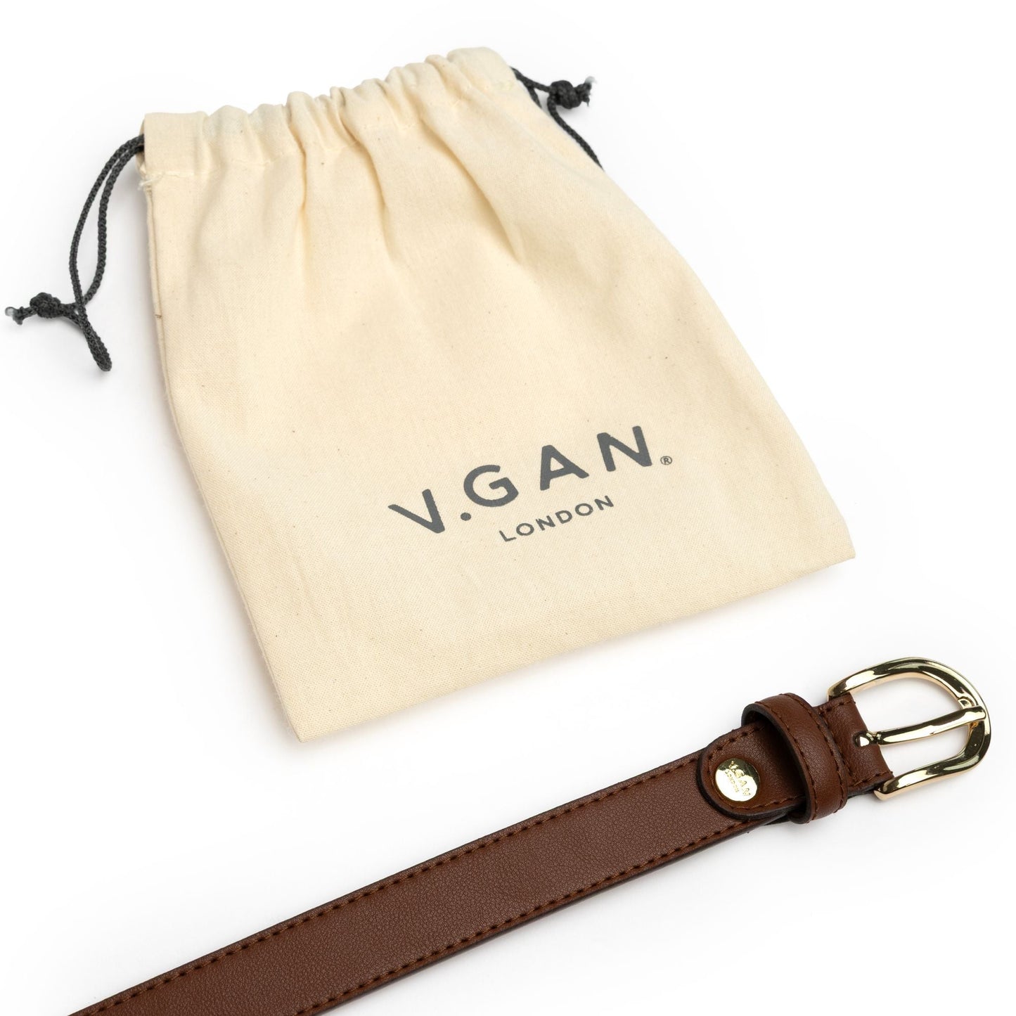 Stud 2.5Cm Belt - Vegan America
