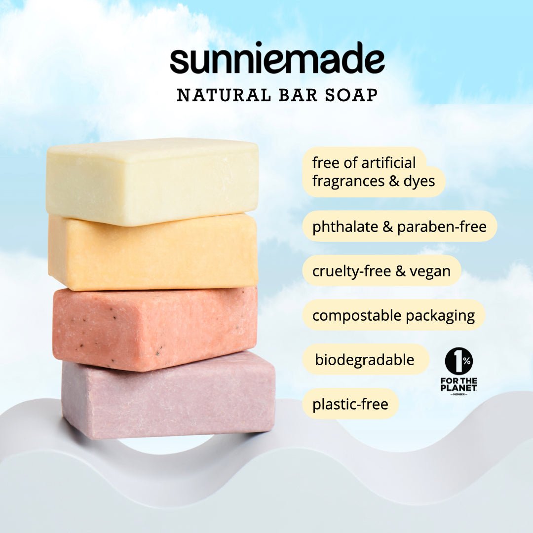 Purple Rain Exfoliating Body Bar Soap - Vegan America