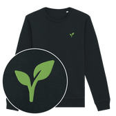 Vegan Logo Sweatshirt (Embroidered) - Vegan America