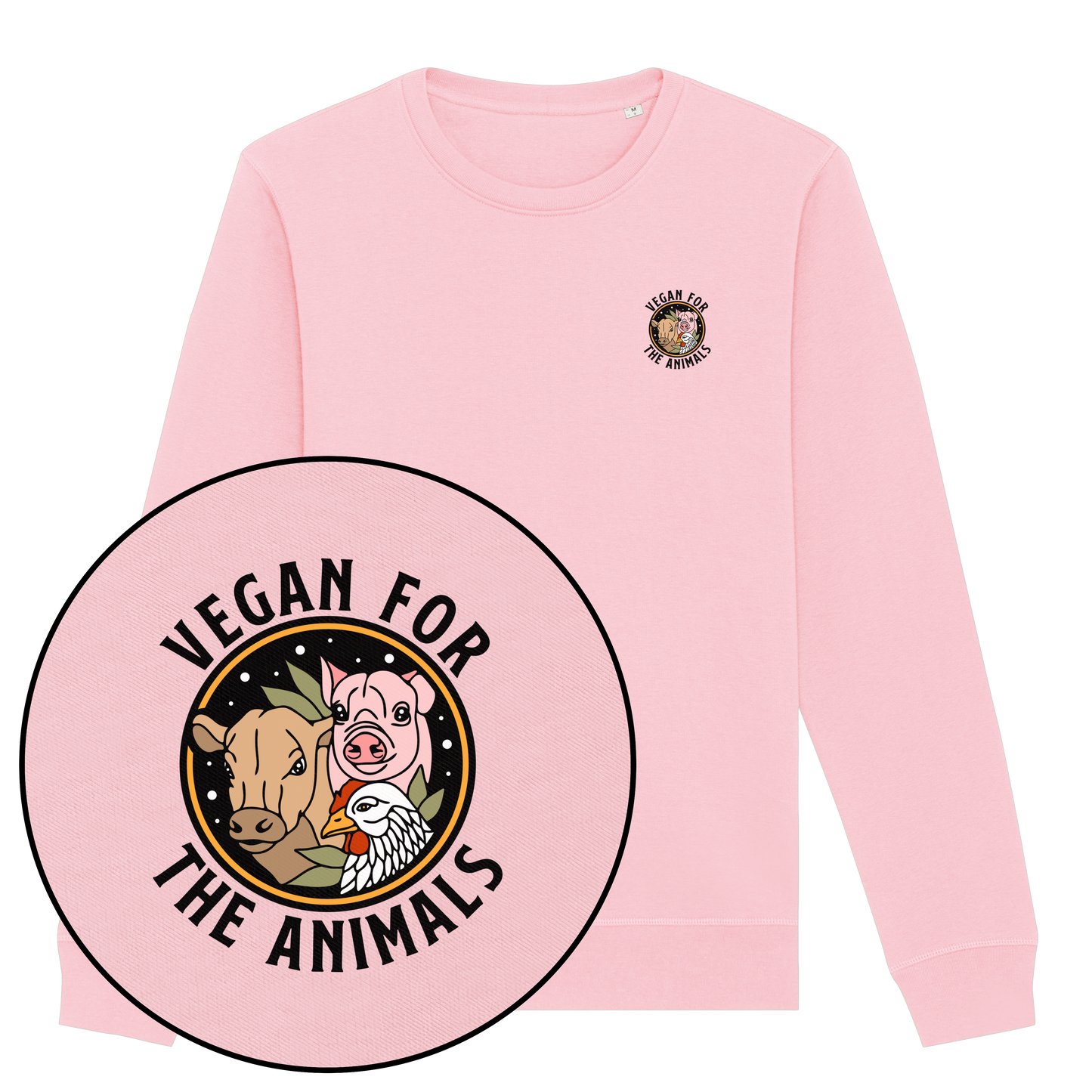 Vegan For The Animals Earthlings Sweatshirt