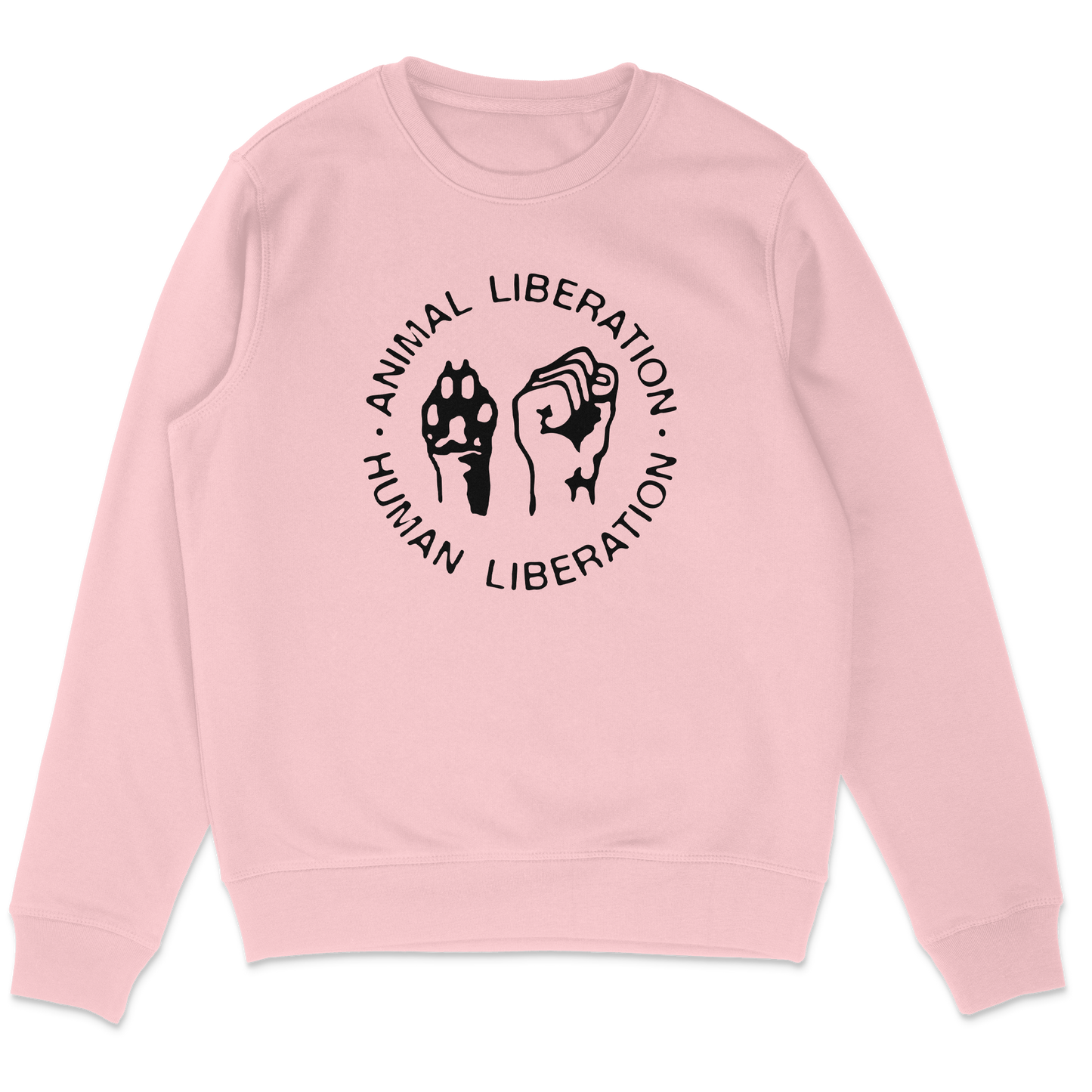 Animal Liberation Human Liberation Sweatshirt - Vegan America