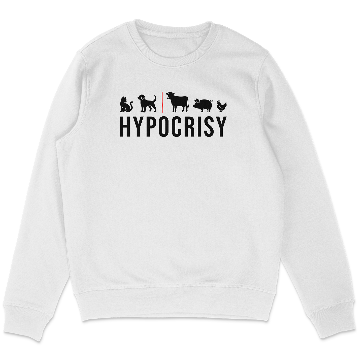 Hypocrisy Sweatshirt - Vegan America