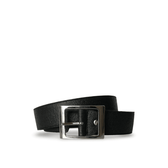 Women's Piñatex® Vegan Belt Saldes Black - Vegan America