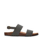 Vegan Sandals with Recycled Tyre Sole Savai Green - Vegan America