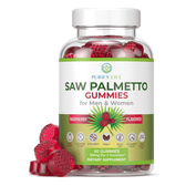 Saw Palmetto Gummies for Men & Women to Support Healthy Hair Growth, 60ct - Vegan America