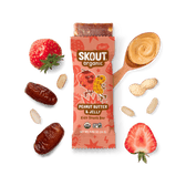 Skout Organic Peanut Butter & Jelly Kids Bar - Vegan America