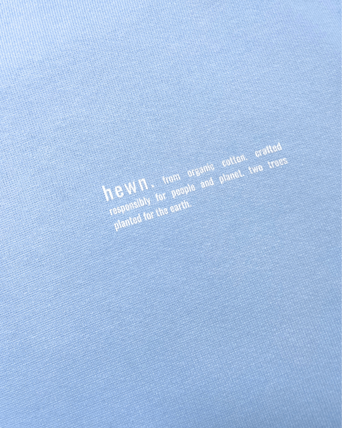 Women's Organic Cotton Fitted T-Shirt | Sky Blue