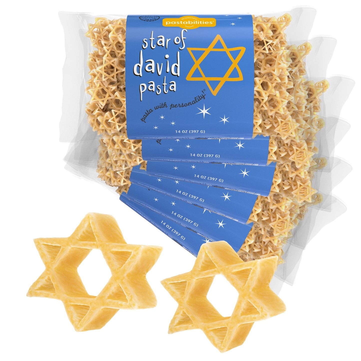 Star of David Pasta - Vegan America