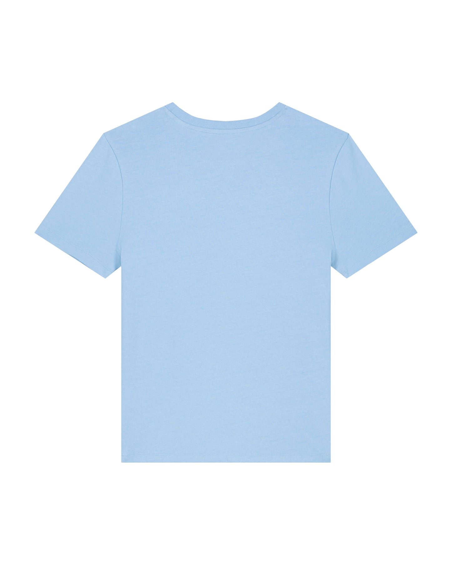 Women's Organic Cotton Fitted T-Shirt | Sky Blue