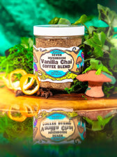 7 MUSHROOM VANILLA CHAI COFFEE • pre-ground mushroom infused coffee with chai flavor - Vegan America