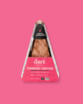 Strawberry Shortcake Cheesecake Slice - Vegan America