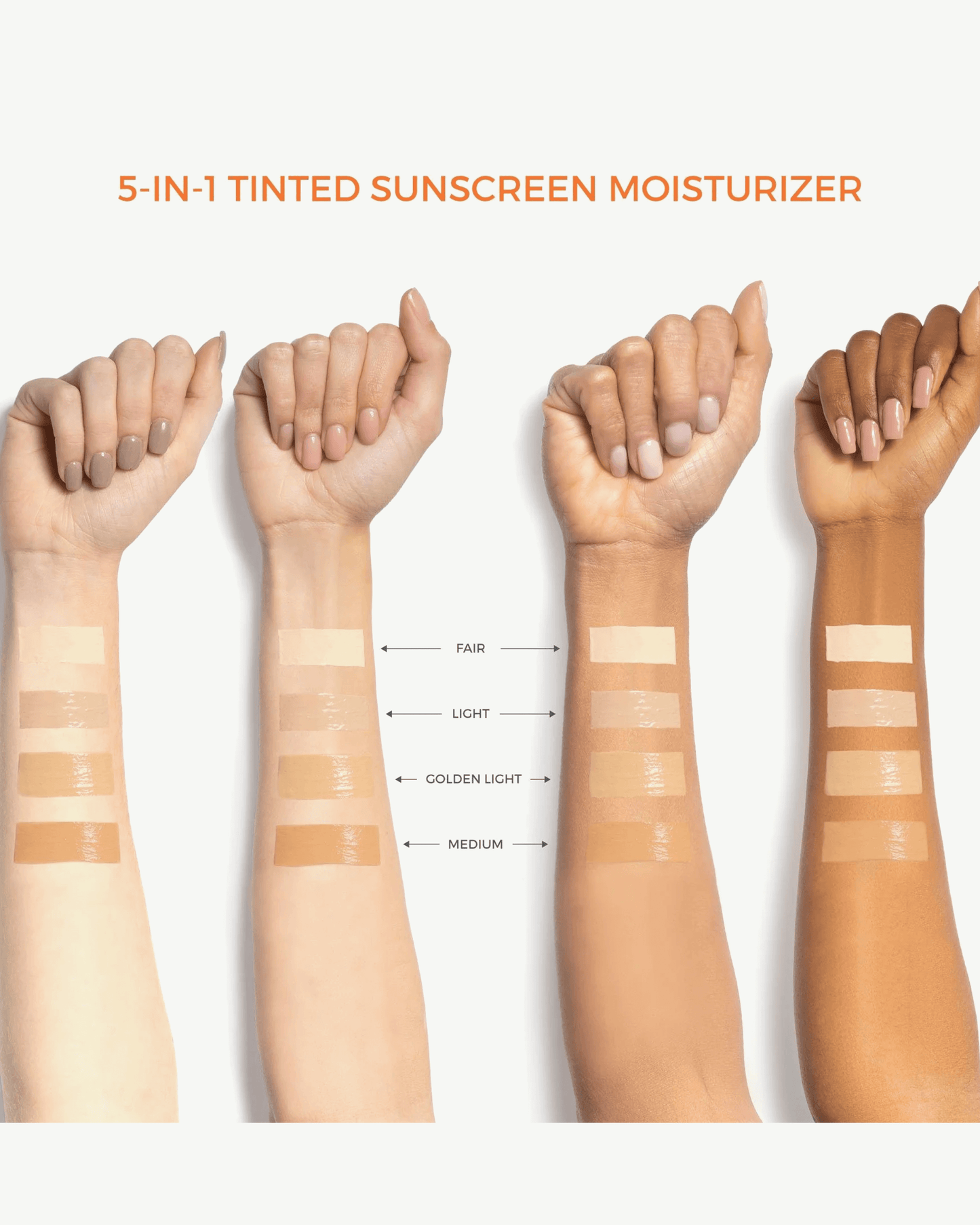 5-in-1 Tinted Moisturizing Face Sunscreen