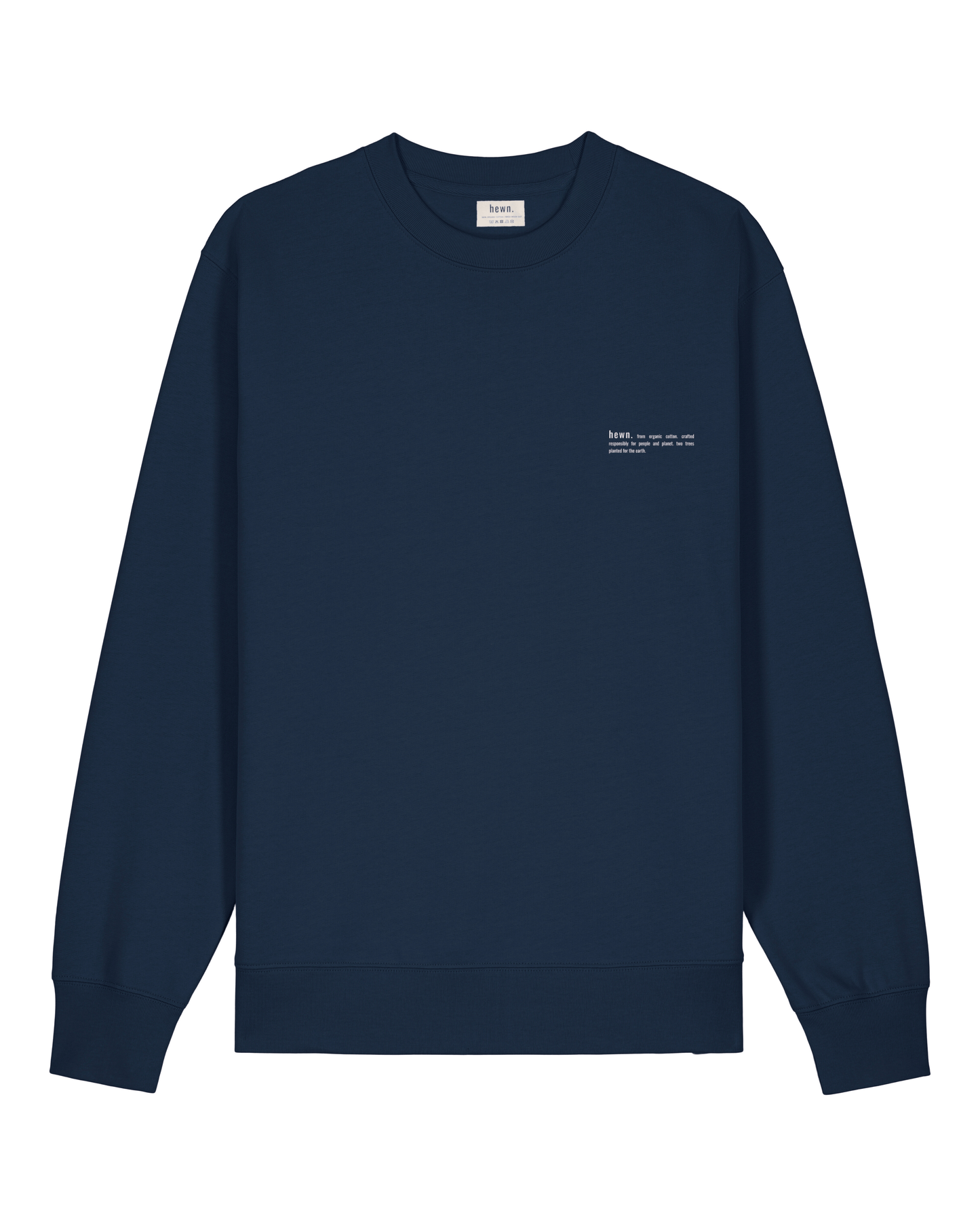 Women's Organic Cotton Relaxed Fit Sweatshirt | Midnight Navy