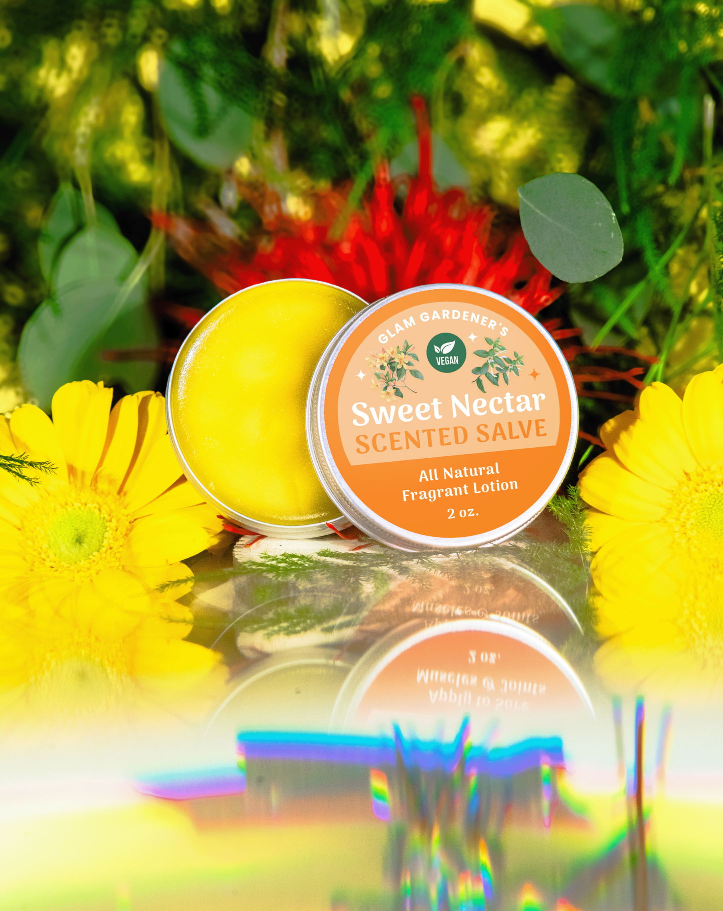 Vegan Sweet Nectar Scented Salve • Honeysuckle - infused hydrating lotion & natural perfume ⭐️ ON SALE ⭐️ - Vegan America