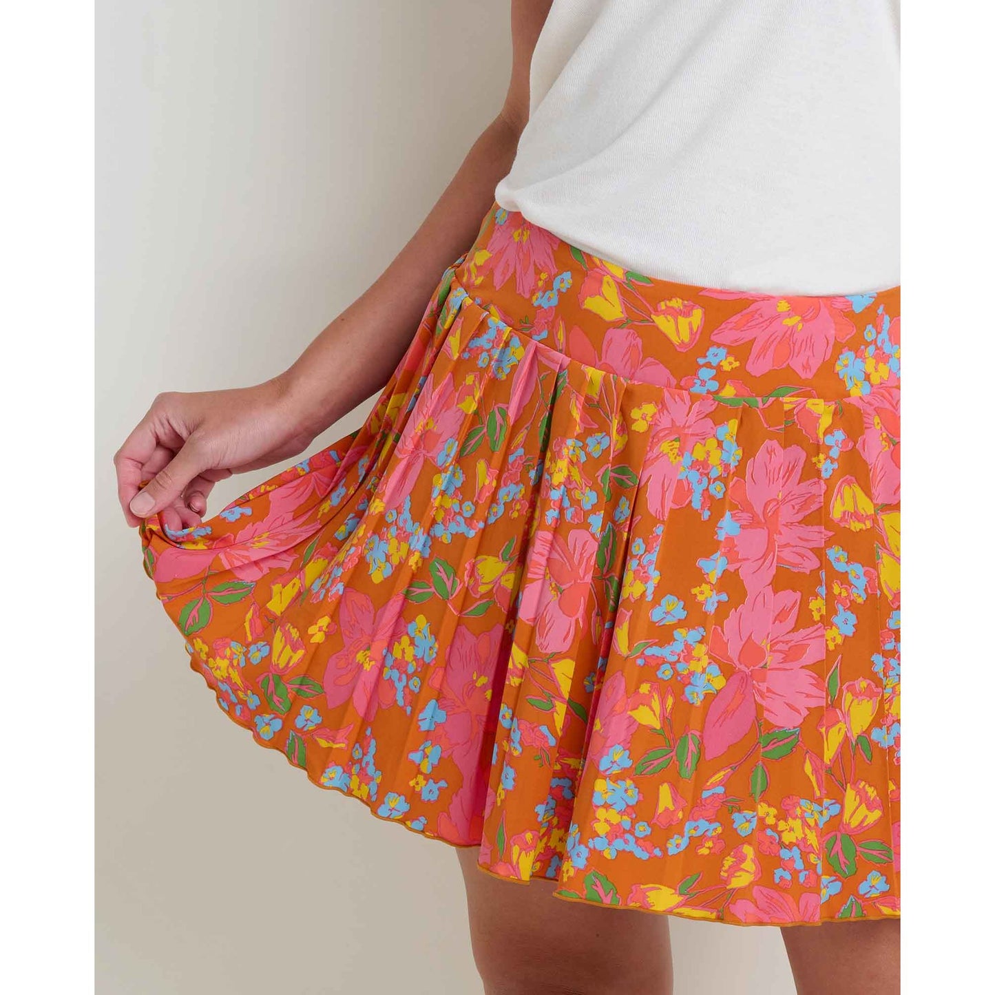 Sunkissed Pleated Skort