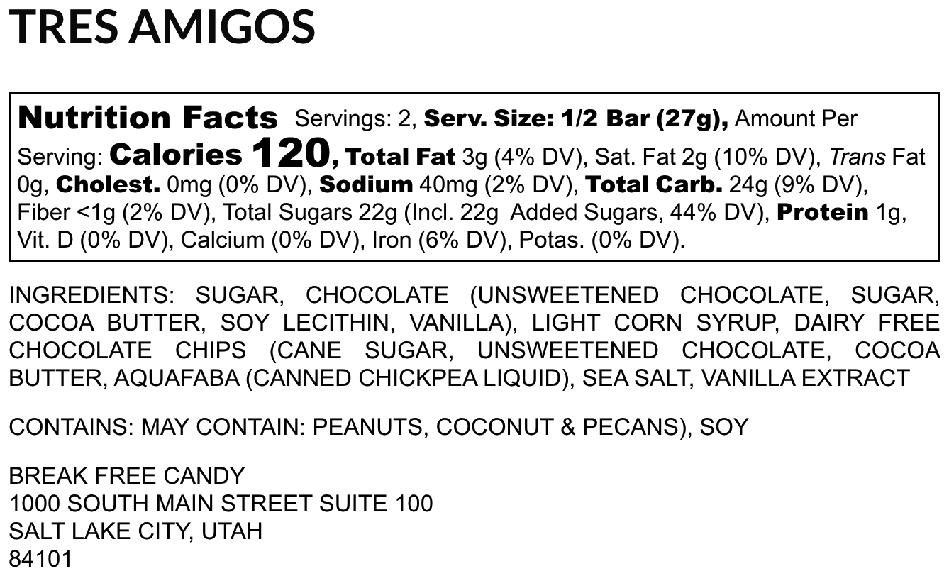 Vegan Tres Amigos™ (Pack of 4) - Vegan America