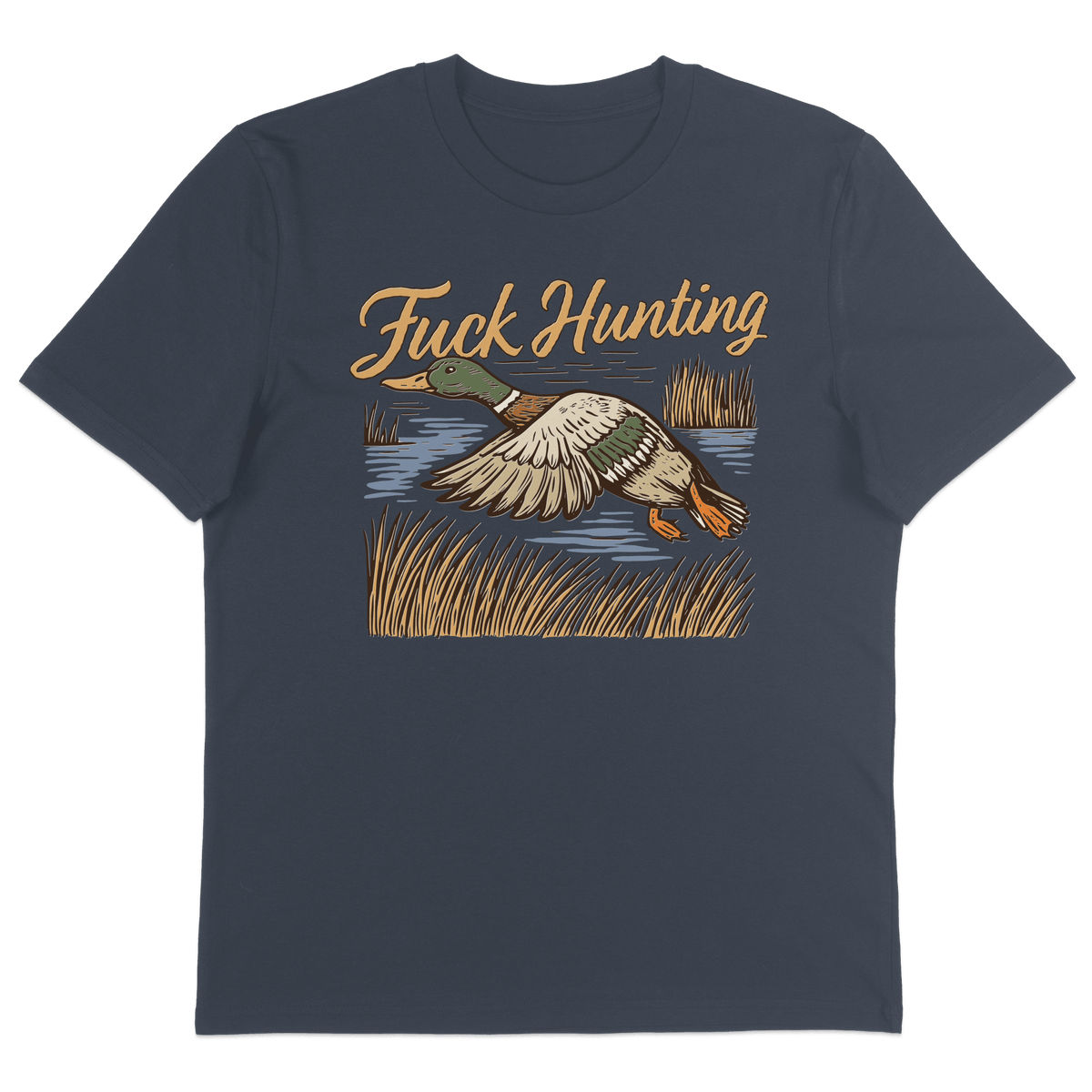 Fuck Hunting T-Shirt - Vegan America