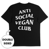Anti Social Vegan Club Streetwear T-Shirt - Vegan America