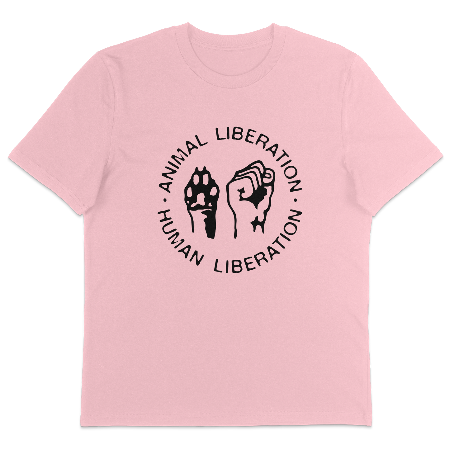 Animal Liberation Human Liberation T-Shirt - Vegan America