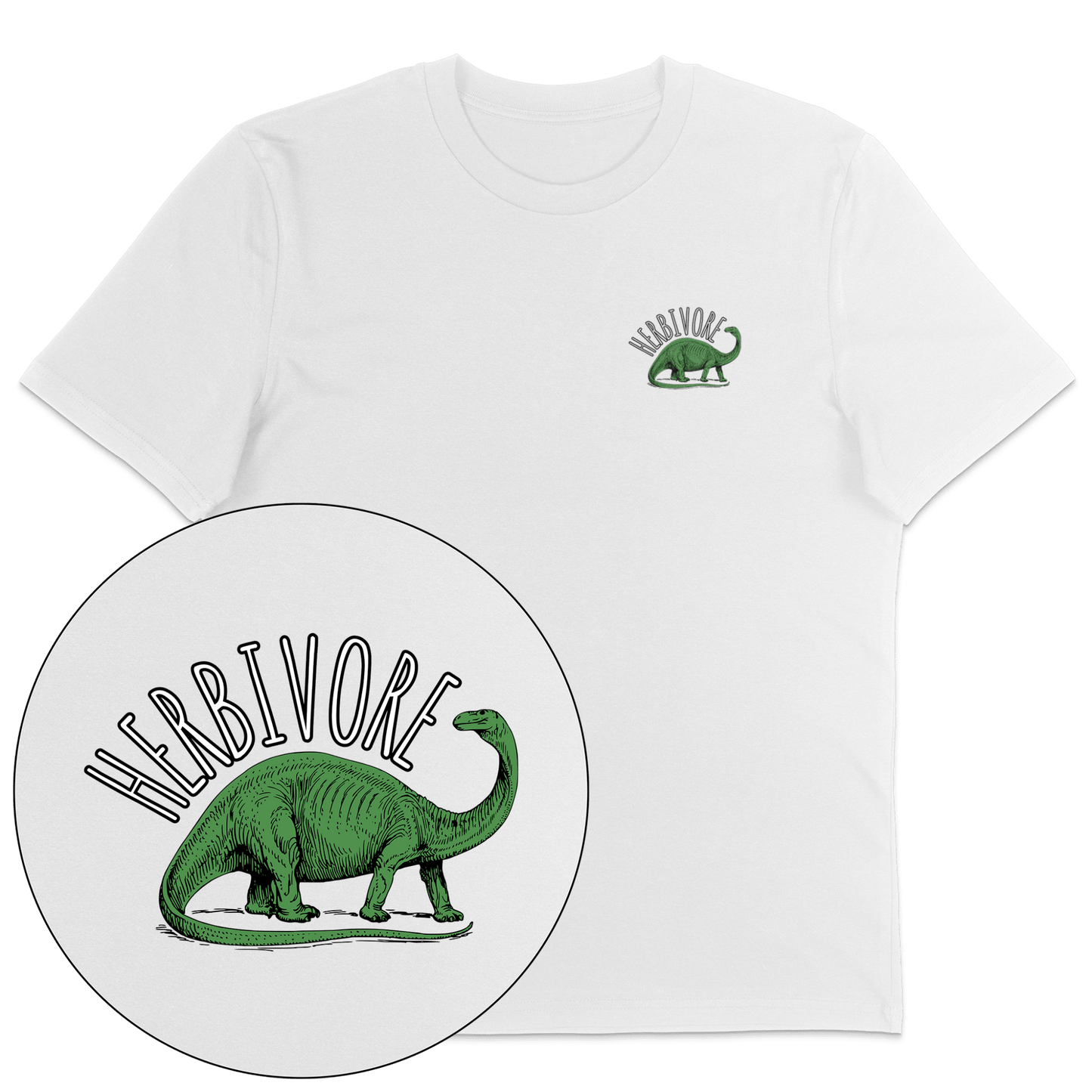 Herbivore Brontosaurus T-Shirt - Vegan America
