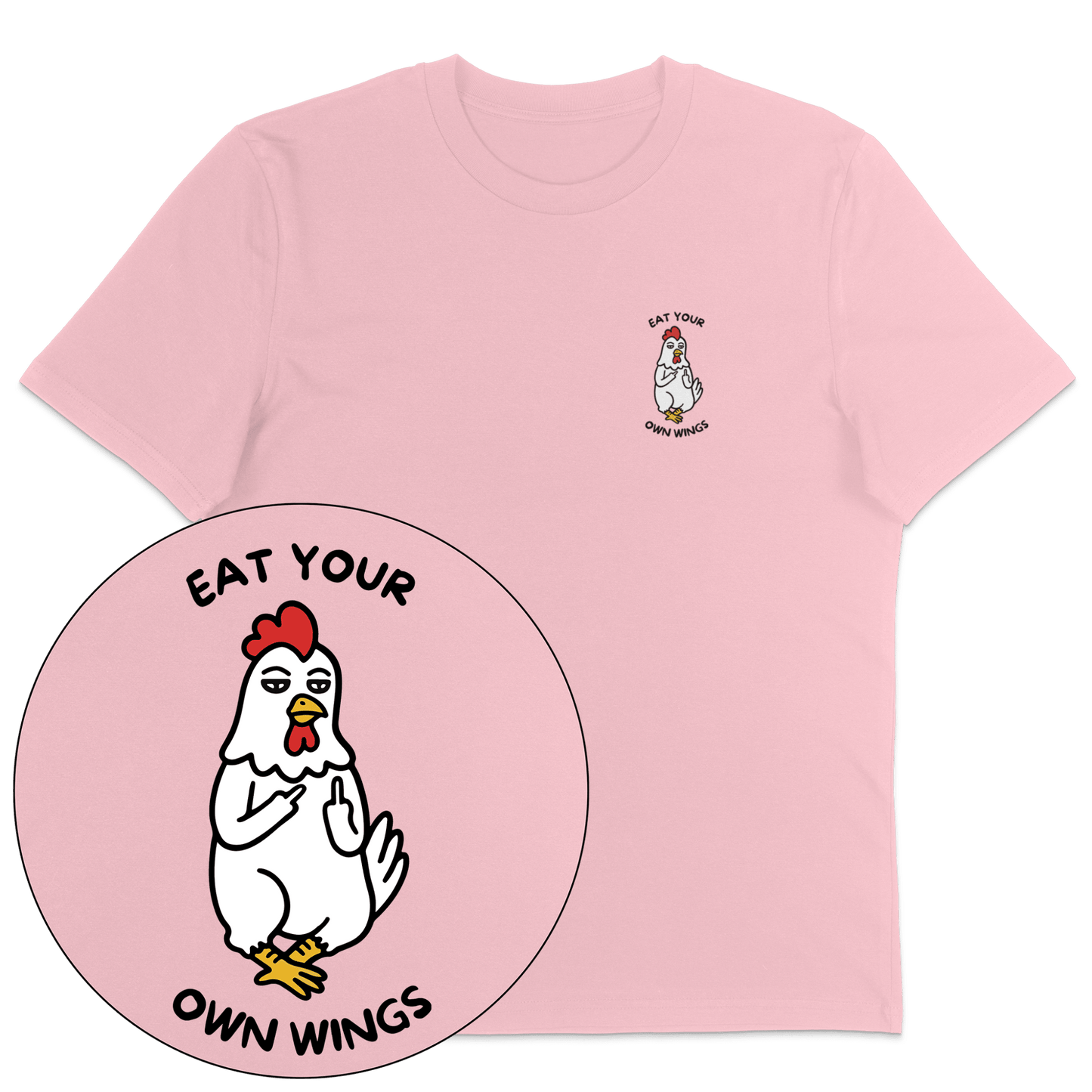 Eat Your Own Wings T-Shirt - Vegan America