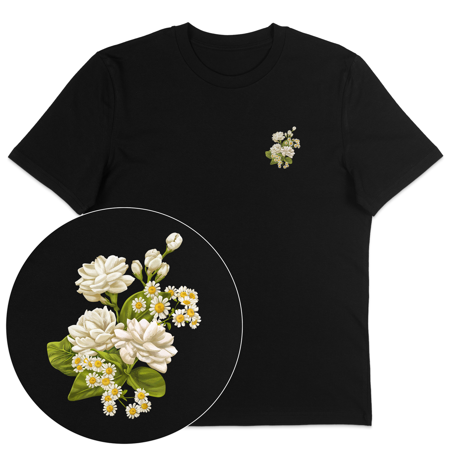 Flower Streetwear T-Shirt - Vegan America